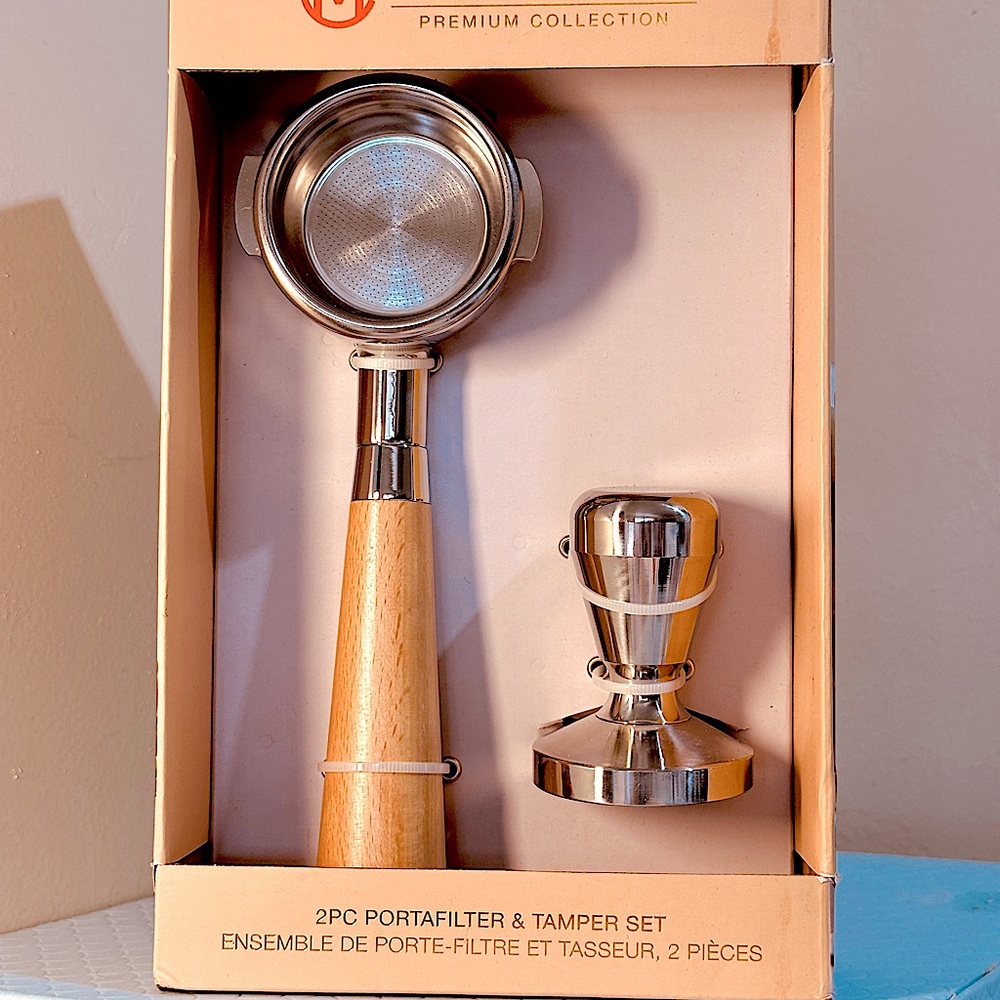 masterclass 2pc Portafilter and Tamper Set.